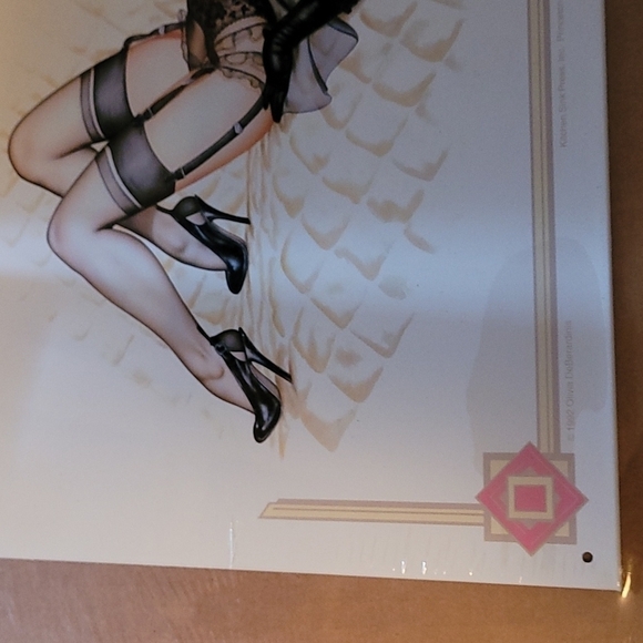 Vintage Sexy on Metal Sign by Olivia De Berardinis - Picture 7 of 8